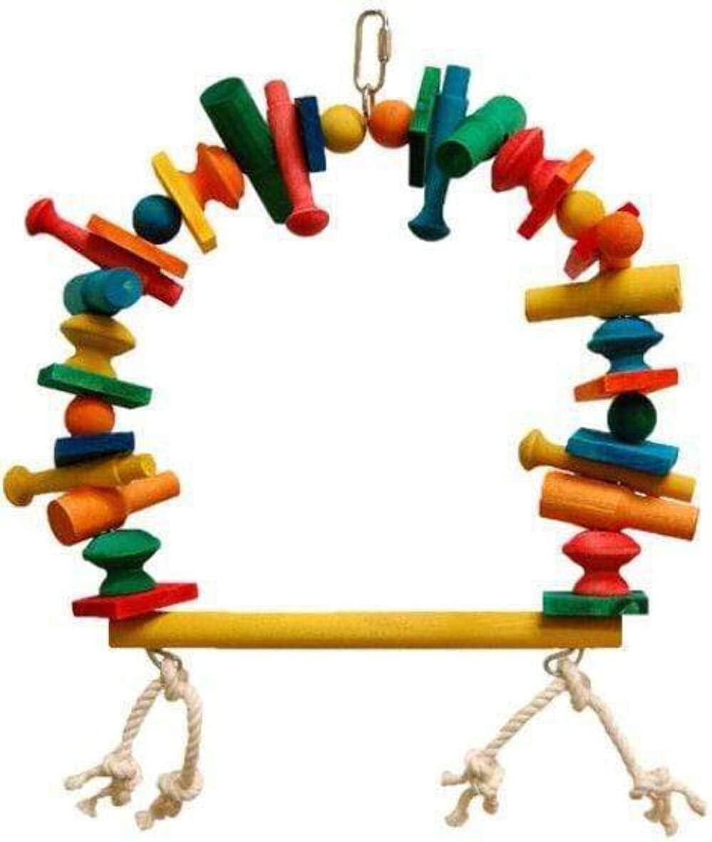 Zoo-Max Blocks Perch, Medium, 12 x 10-Inch