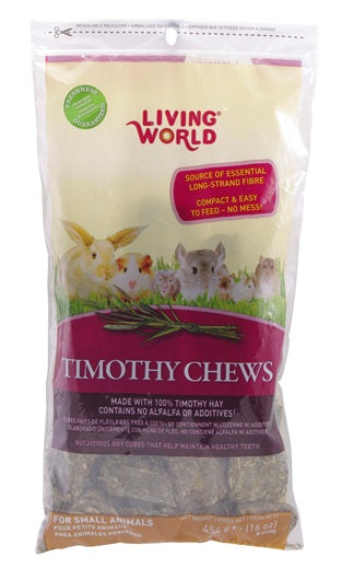 Living World Timothy Chews - 454 g