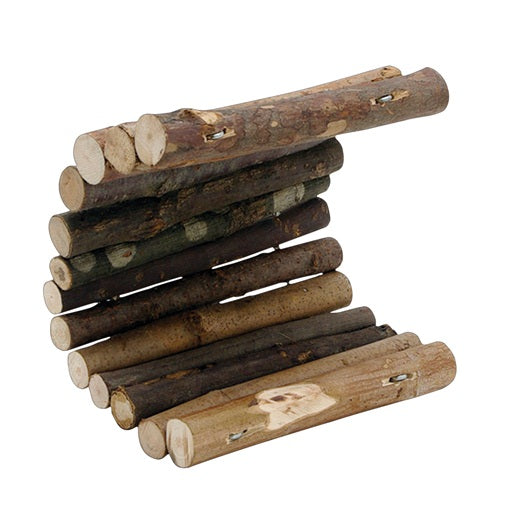 Living World Tree House Real Wood Logs - Medium