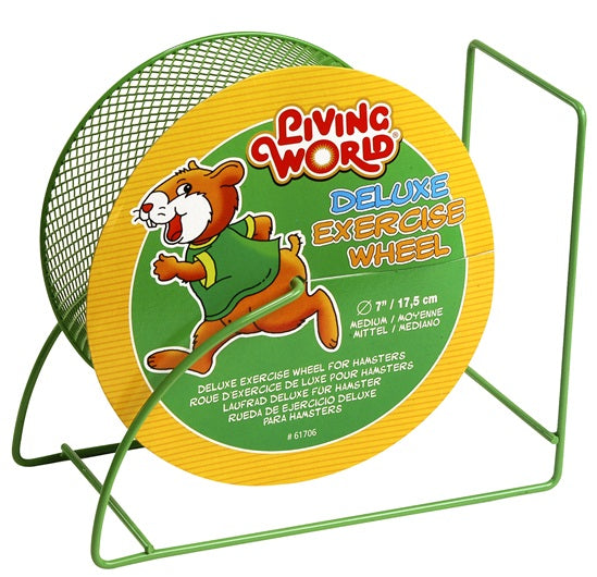 Living World Deluxe Exercise Wheel - Green