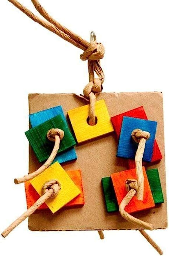 Zoo-Max Birdie Pizza Toy, Small