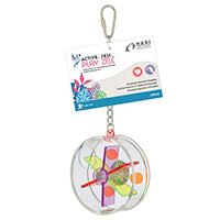 HARI ACTIVE.PLAY Interactive Parrot Toy - Whirl-a-Treat - Small
