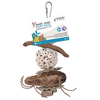 HARI SMART.PLAY Enrichment Parrot Toy - Terra Tower