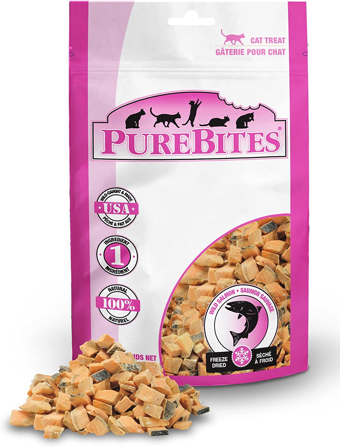 PureBites Salmon Cat Treats