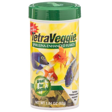 Tetra 16199 TetraVeggie Flakes, 1.84-Ounce, 250 ml
