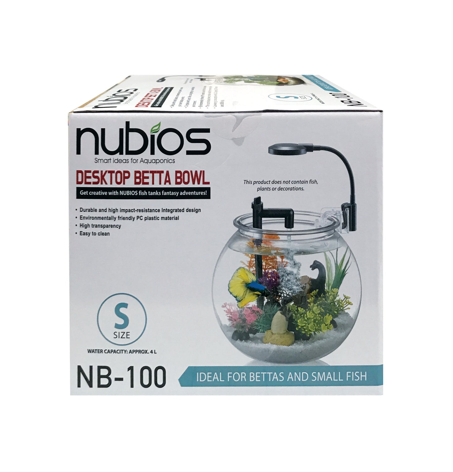 NUBIOS Desktop Betta Bowl