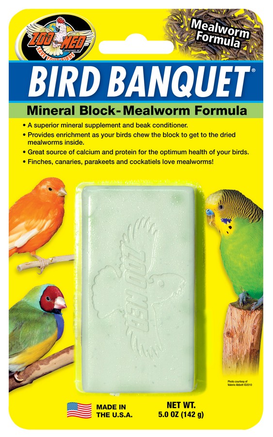 Zoomed Bird Banquet Mealworm L