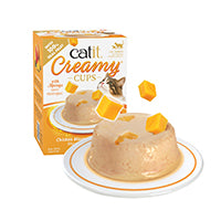 Catit Creamy Cups - Chicken Mousse with Mango -