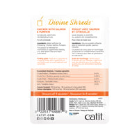 Catit Divine Shreds - Chicken with Salmon & Pumpkin - 75g Pouch