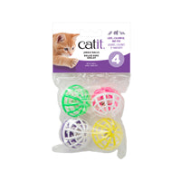 Catit Jingle Balls with Bells - 4 pack