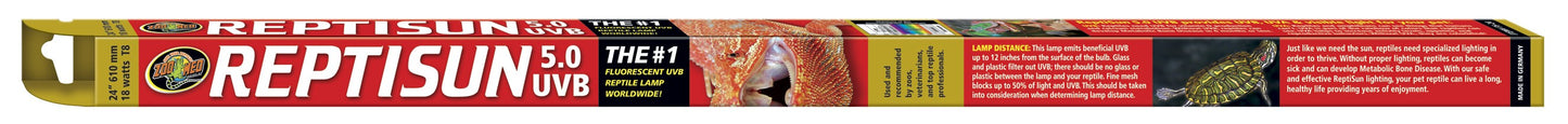 T8 ReptiSun® 5.0 UVB Fluorescent Bulb