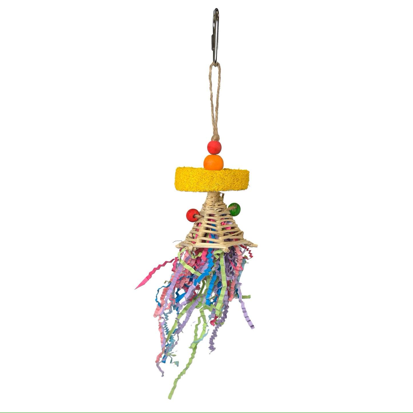Confetti Cannon Loofah Hanging Toy