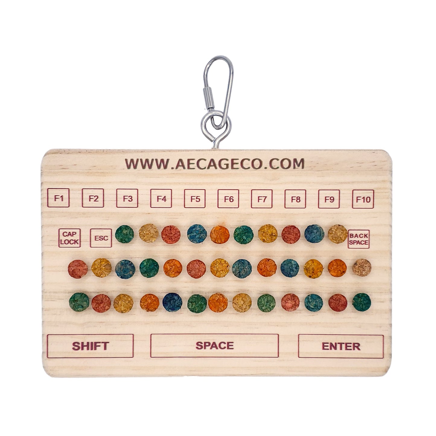 Wood and Cork Keyboard