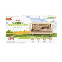 Living World ABODE Wooden Hamster Cage - 80 x 40 x 47 cm