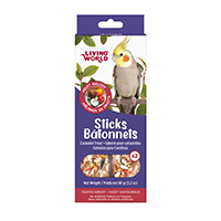Living World Sticks - Cockatiel Treat - Fruit Melody - 2 pieces - 90 g (3.2 oz)