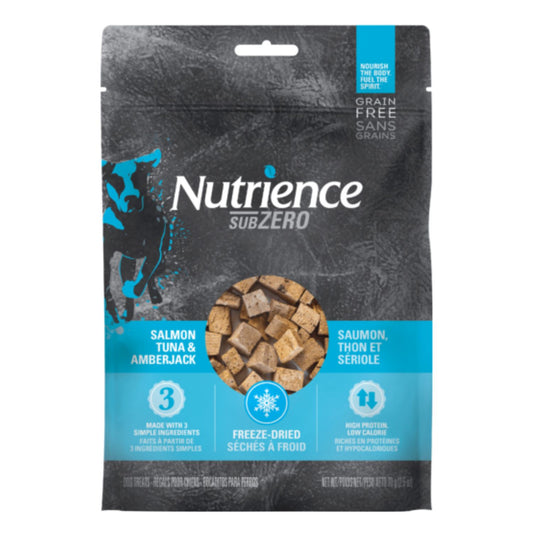 Nutrience Grain Free SubZero Treats - Salmon, Tuna & Amberjack - 70 g