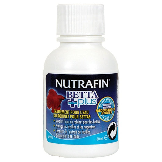 Nutrafin Betta Plus -Tap Water Conditioner for Bettas, 60 mL