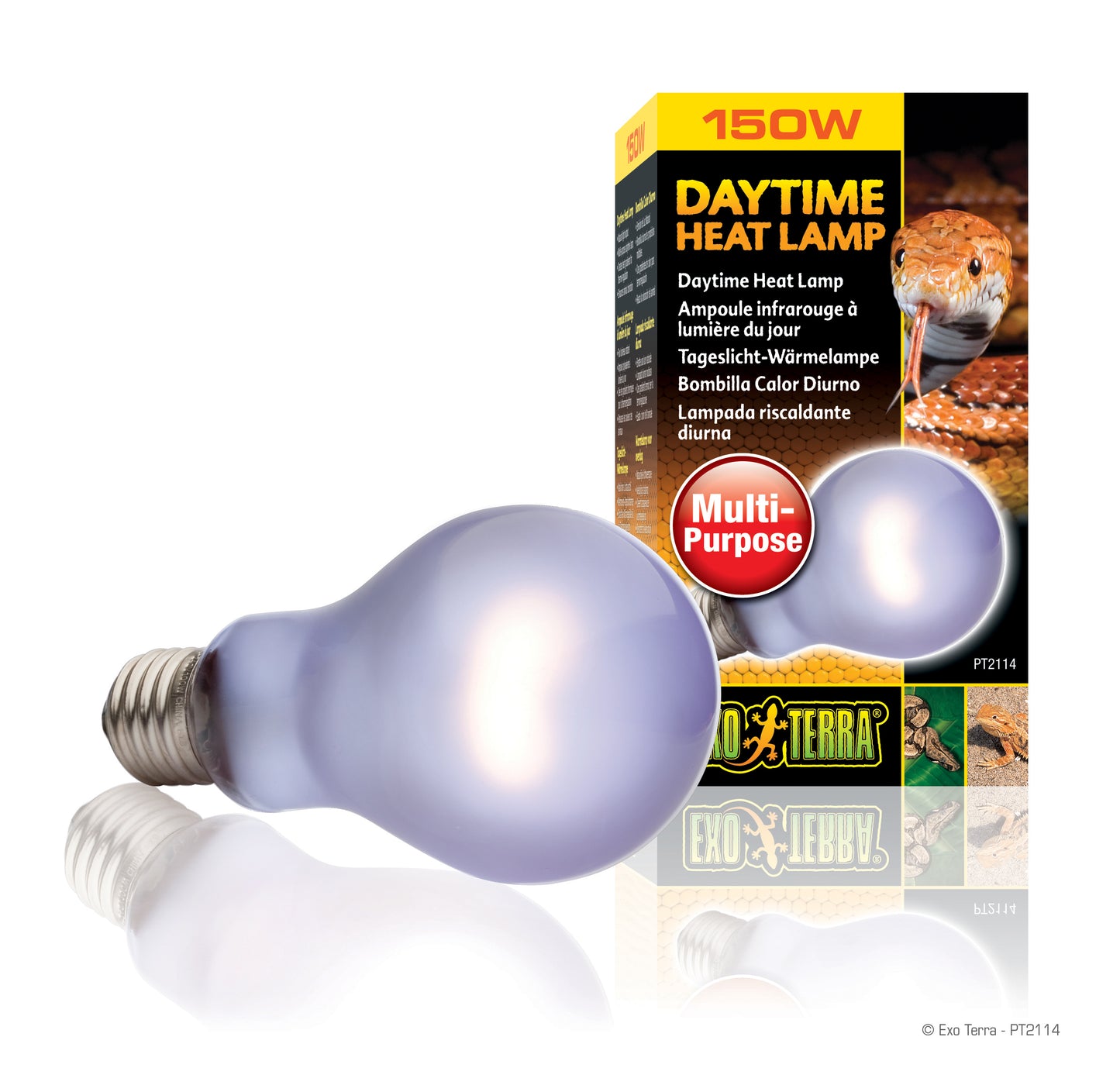 Exo Terra Daytime Heat Lamp - A21 / 150 W
