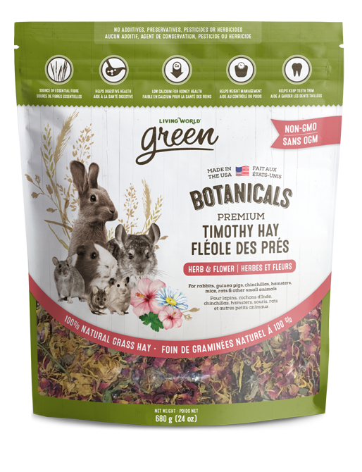 LW GREEN HERB AND FLOWER HAY