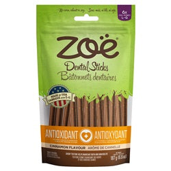 Zoë Dental Sticks for Dogs – Antioxidant - Cinnamon Flavour - 187 g