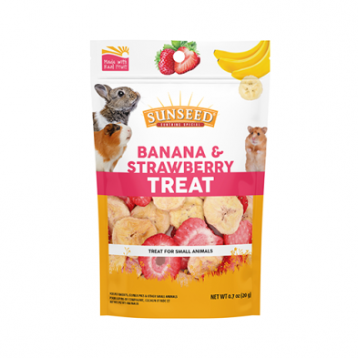 Sunseed® Banana & Strawberry Small Animal Treat 0.7oz