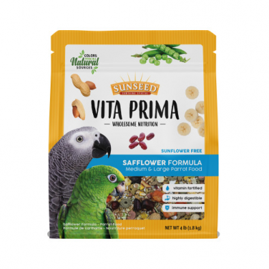 Sunseed® Vita Prima Safflower Formula Medium & Large Parrot Food 4 lb
