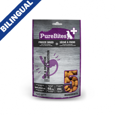 PureBites+ Dog Treat Gut & Digestion 85g