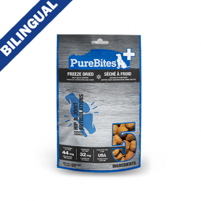 PureBites+ Dog Treats Hip & Joint 85g