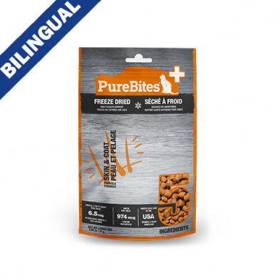 PureBites+ Dog Treats Skin and Coat 85g