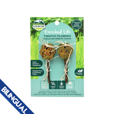Oxbow Animal Health™ Enriched Life Timothy Flowers