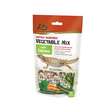 Zilla® Reptile Munchies Vegetable Mix With Calcium 4 oz