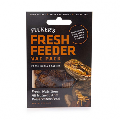 Fluker's® Fresh Feeder Vac Pack Fresh Dubia Roaches 0.7 oz