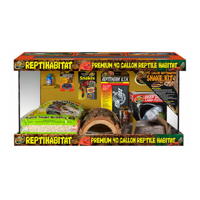 Zoo Med™ ReptiHabitat™ Snake Kit 40 Gallon