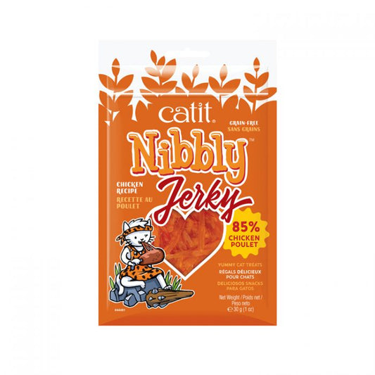 Catit Nibbly Jerky Chicken Recipe 30g
