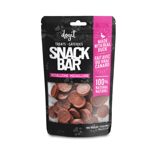 Dogit Snack Bar Dog Treats Duck Medallions