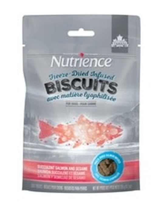Nutrience Infusion Freeze-Dried Infused Biscuits - Succulent Salmon & Sesame