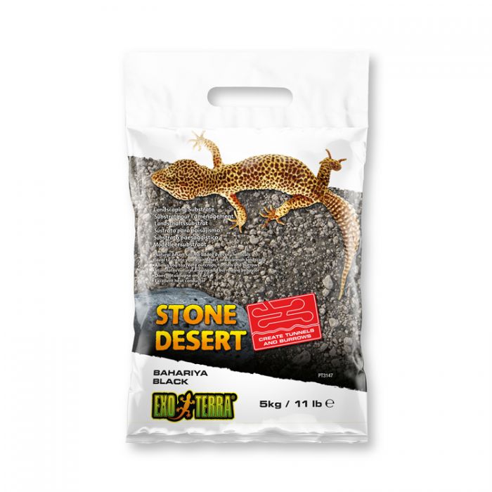 Exo Terra Stone Desert Substrate - Bahariya Black
