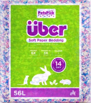 Uber Soft Paper Small Animal Bedding, Confetti