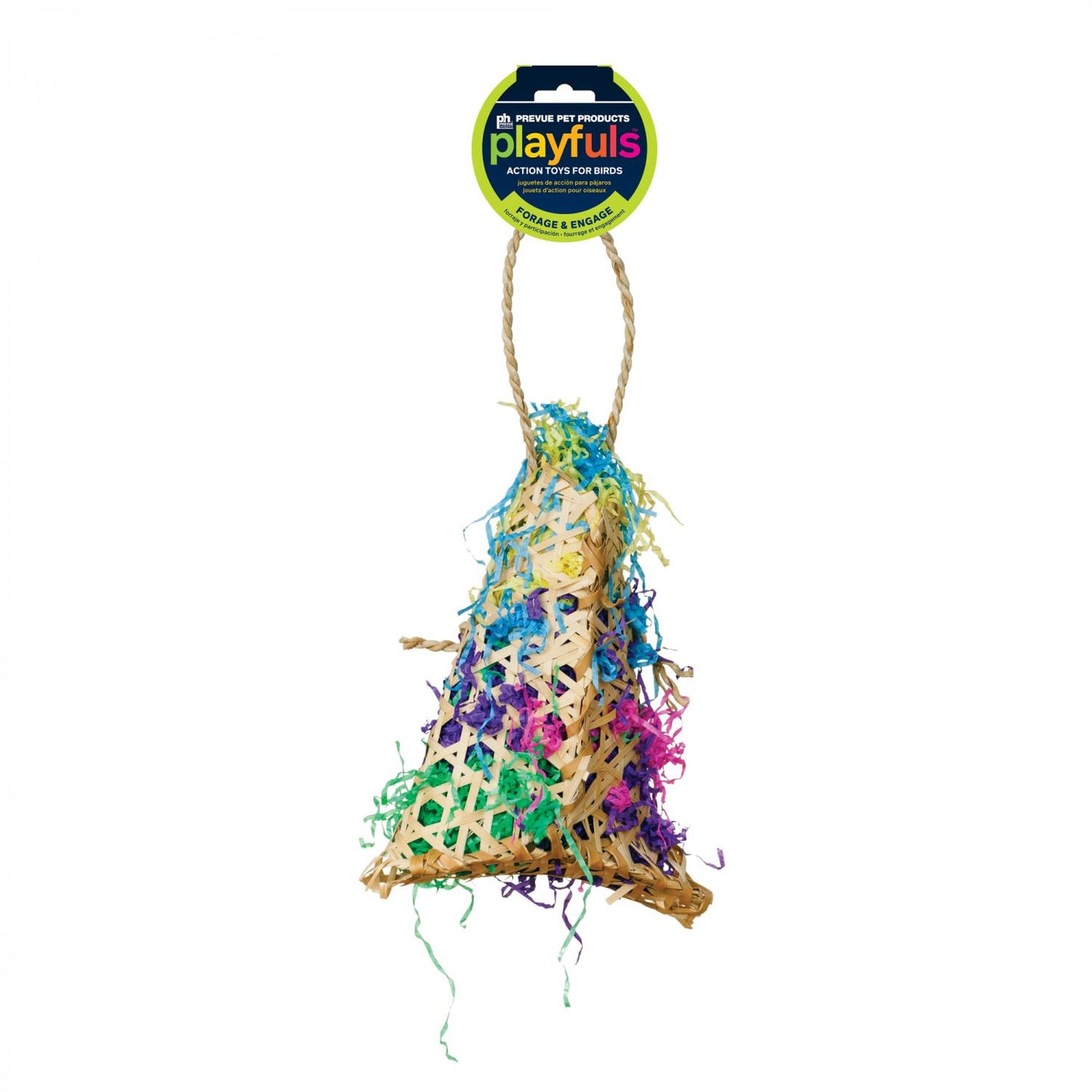 Prevue Pet Products Calypso Creations Fiesta Handbag Bird Toy