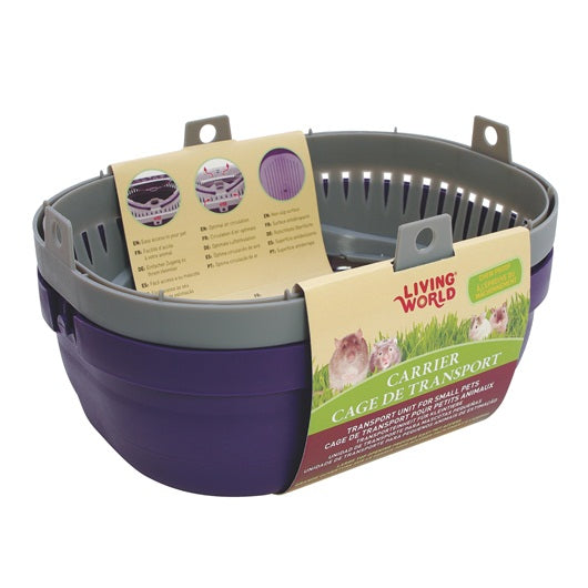 Living World Carrier for Small Pets - Small