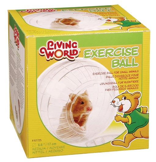 Living World Exercise Ball with Stand - Medium