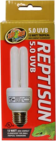 Zoo Med ReptiSun 5.0 UVB Mini Compact Fluorescent (13 watts)