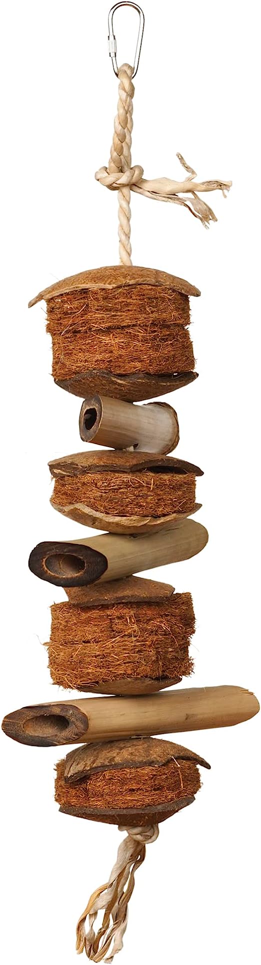 Prevue Bird Supplies Naturals Coco & Bamboo Toy