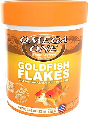 Omega One Goldfish Flake .42oz