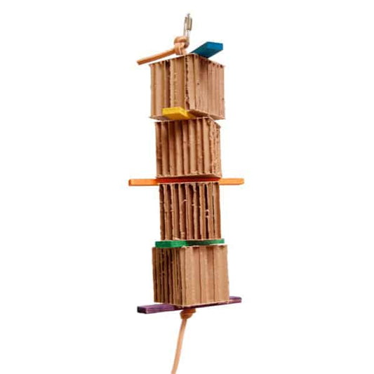 Zoo Max DUS630 Shred-X 17x6in Medium Bird Toy