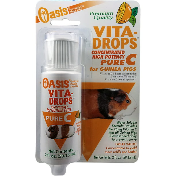 Oasis Vita-Drops Concentrated High Potency Pure C for Guinea Pigs