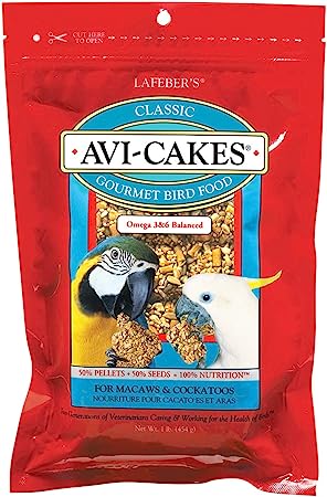 Classic Avi-Cakes for Macaw & Cockatoo