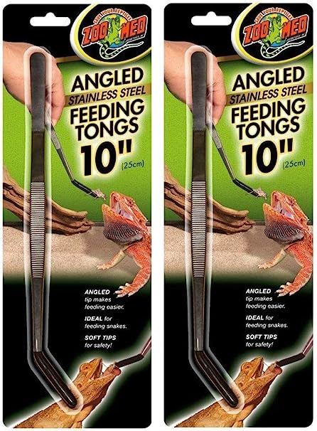 Zoo Med Labs Stainless Steel Feeding Tongs