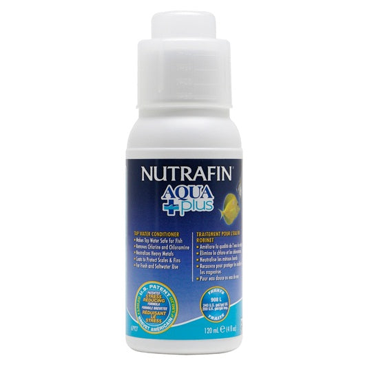 Nutrafin Aqua Plus - Tap Water Conditioner - 120 ml