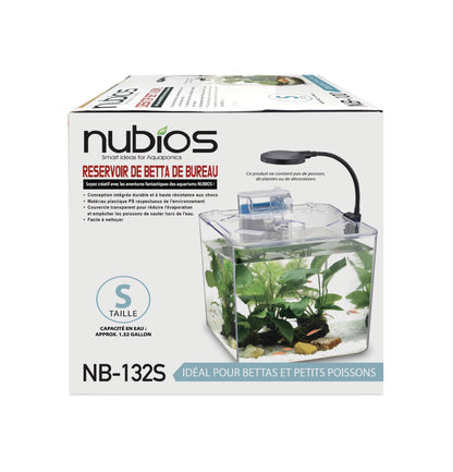 Nubios Desktop Betta Bowl-Square